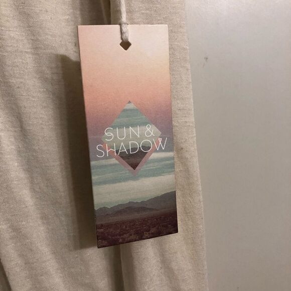 Nwt- Sun & Shadow Ivory Lace Lightweight Top - Picture 3 of 5